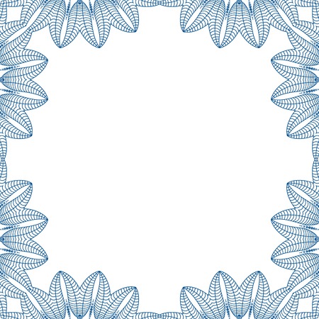 Frame ornament vintage floral design, EPS8 - vector graphics.のイラスト素材