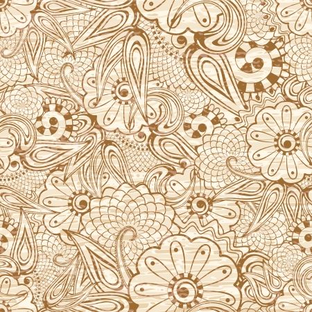 Abstract ornament background, seamless patternのイラスト素材