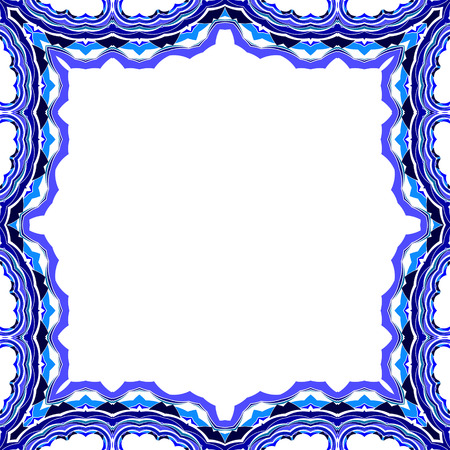 Frame ornament vintage floral designのイラスト素材