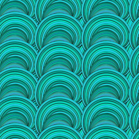 Seamless background waves , EPS8 - vector graphics.のイラスト素材
