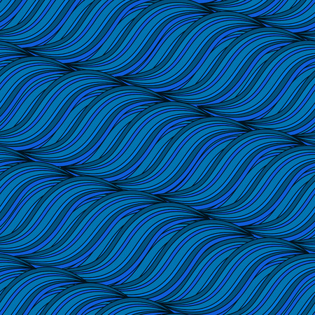 Seamless background waves , EPS8 - vector graphics.のイラスト素材
