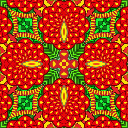 Vector color seamless backgroundのイラスト素材