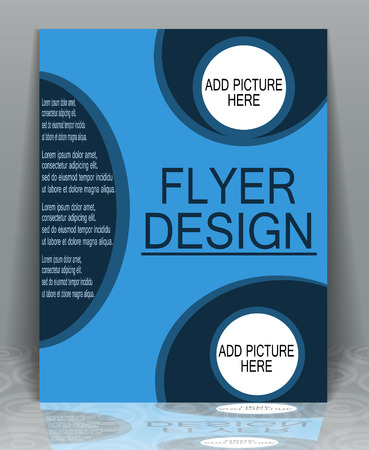 Business flyer template brochure cover designのイラスト素材