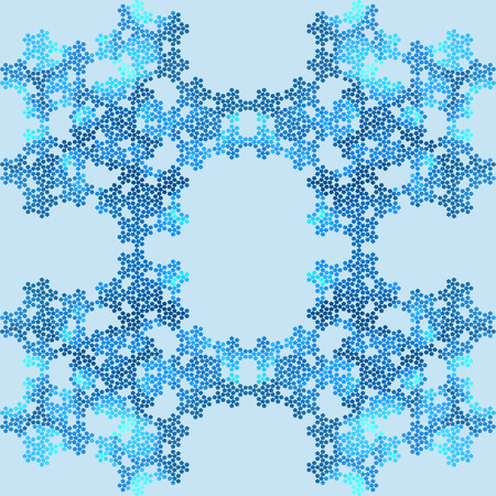 Original mosaic pattern - vector graphics.のイラスト素材