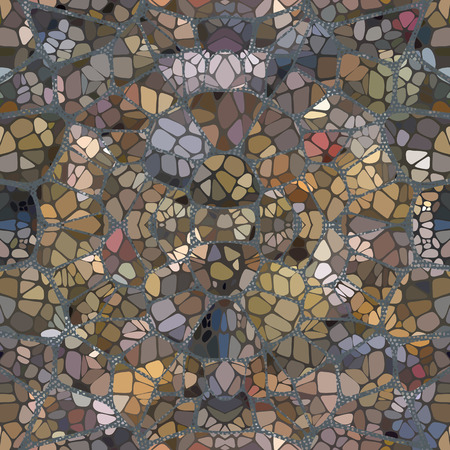 Abstract polygon seamless background, design element,  vector graphics.のイラスト素材