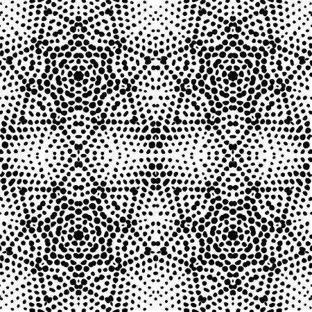 Abstract geometry seamless backgroundのイラスト素材