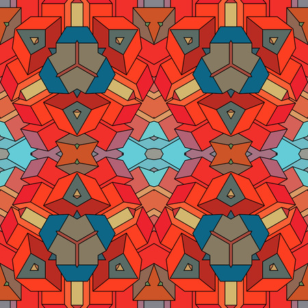 Abstract 3D geometric polygon backgroundのイラスト素材