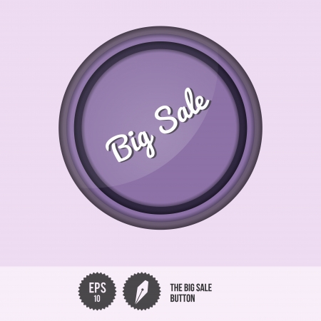 Big Sale Buttonのイラスト素材