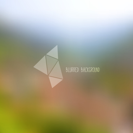 Abstract Modern Blurred Background - Vector Illustrationのイラスト素材