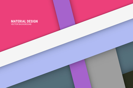 Purple Material Design Background - Web or Application Resource - Vector Illustrationのイラスト素材