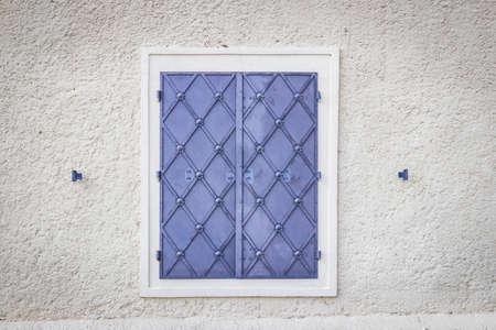 Iron church windowの写真素材