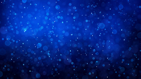 Abstract winter background with snowflakes pattern toned blue.の写真素材