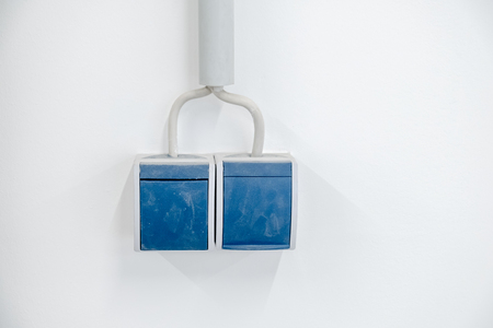 Surface power outlet and switchの写真素材