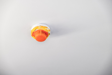 Fire detection protection capの写真素材