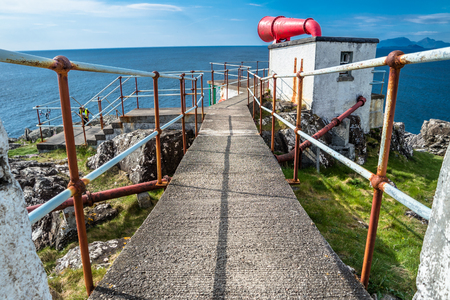 Foghorn of Ardnamurchan Lighthouseの写真素材