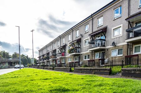 Derry, Londonderry / Northern Ireland - October 12 2019: The Bogside is a neigbourhoud outside the city walls of Derryのeditorial素材