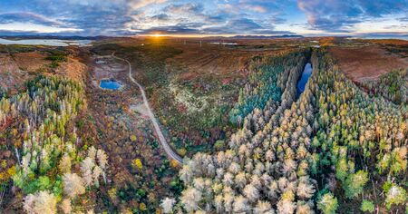 Sunrise over Bonny Glen by Portnoo in County Donegal - Ireland