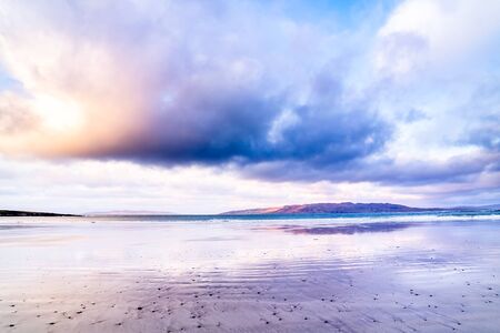 Narin Strand is a beautiful large blue flag beach in Portnoo, County Donegal in Ireland.