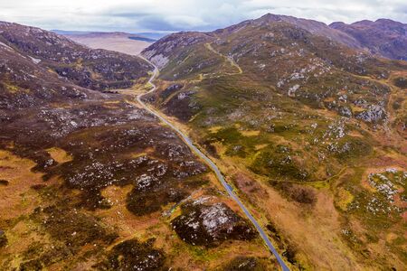 Gap of Mamore, Inishowen Peninsula in County Donegal - Republic of Ireland.