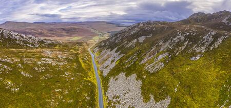 Gap of Mamore, Inishowen Peninsula in County Donegal - Republic of Ireland.