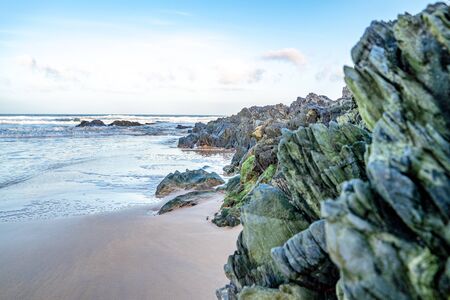 Culdaff beach, Inishowen Peninsula. County Donegal - Irelandの写真素材