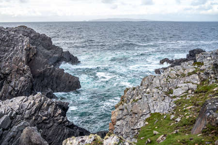 The coastline at Dawros in County Donegal - Ireland.