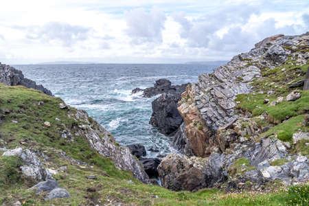 The coastline at Dawros in County Donegal - Ireland.
