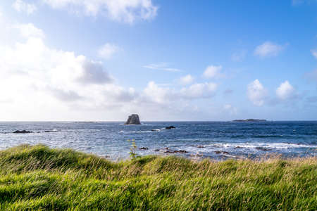 The beautiful coast at Maling Well, Inishowen - County Donegal, Ireland