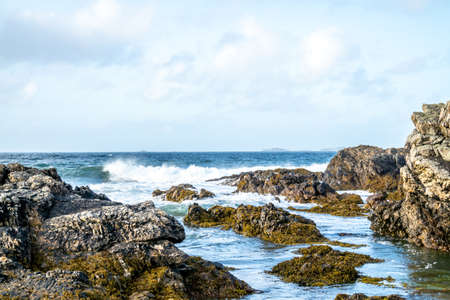 The beautiful coast at Maling Well, Inishowen - County Donegal, Ireland
