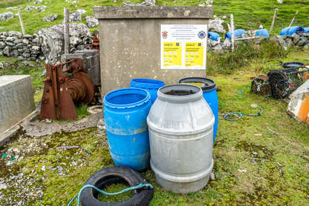 Glencolumbkille, County Donegal / Ireland - August 31 2020: Nothing is going on during the...