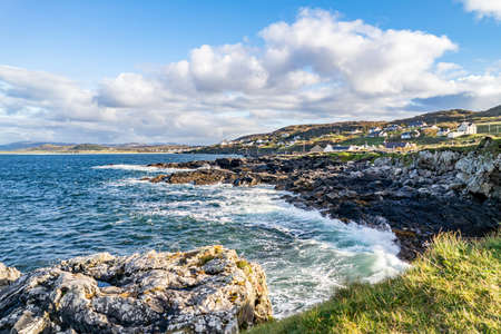 Portnoo in County Donegal during the Covid-19 pandemic - Irelandの写真素材