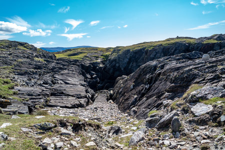 The coastline at Dawros in County Donegal - Irelandの素材 [FY310164085202]