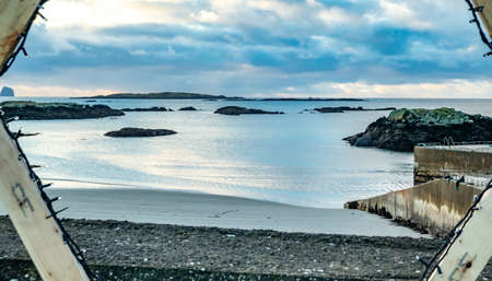 Rossbeg, Ireland - January 02 2021 : This is constructed by locals for fundraising during Christmas timeのeditorial素材