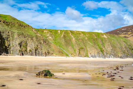 The Silver Strand in County Donegal - Irelandの写真素材