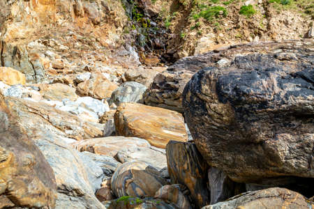 The Silver Strand in County Donegal - Irelandの写真素材