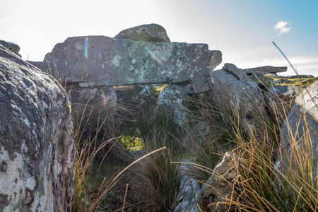The Malinmore Memorial Tomb by Gelcolumbkille in Donegal, Irelandの写真素材