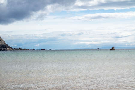 The Silver Strand in County Donegal - Irelandの写真素材