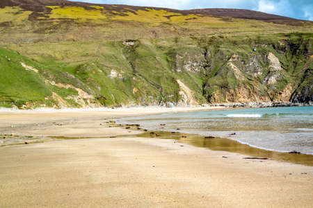 The Silver Strand in County Donegal - Irelandの写真素材