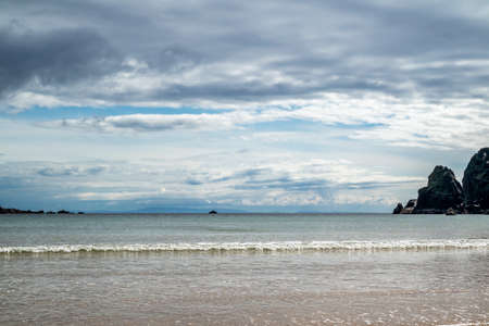 The Silver Strand in County Donegal - Irelandの写真素材