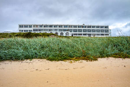 Bunberg, Ireland - September 16, 2021: The Ostan Gweedore is still not used againのeditorial素材