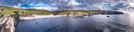 The amazing coastline at Port between Ardara and Glencolumbkille in County Donegal - Ireland
