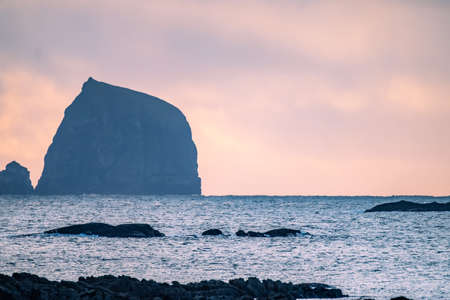 The rocks at the coastline between Rosbeg and Glencolumbkille in County Donegal - Ireland.