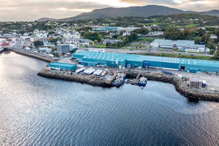Killybegs, Ireland - October 13 2021 - Killybegs is the most important fishing port in Irelandのeditorial素材