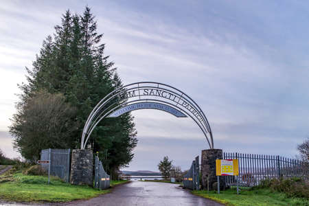 Lough Derg, County Donegal, Ireland - December 05 2021 : Lough Derg is a place of christian...