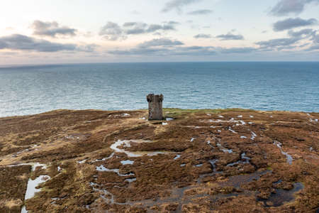 The tower at Glencolumbkille in County Donegal - Ireland