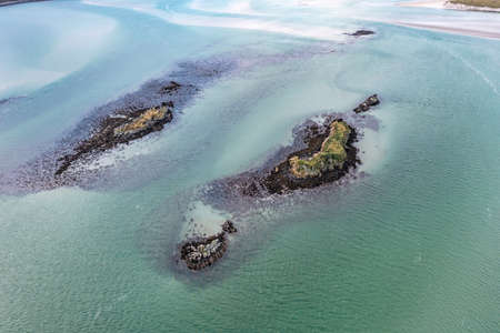Gweebarra Bay between Lettermacaward and Portnoo in County Donegal - Ireland