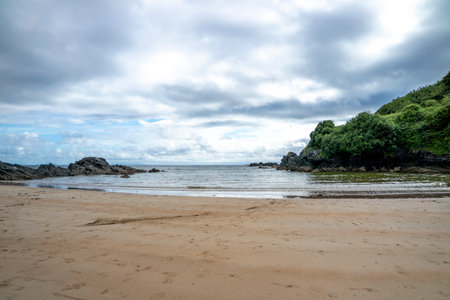 Fintra beach is a beautiful sandy beach by Killybegs, County Donegal, Ireland
