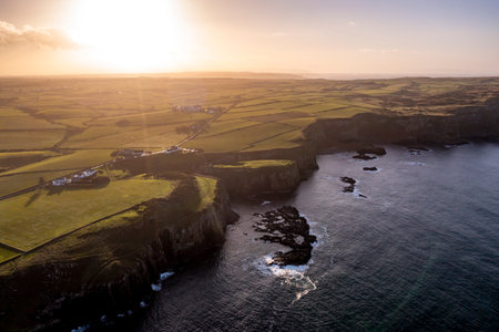 Dunseverick Castle is located west of the village of Dunseverick, in County Antrim, in Northern...