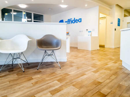 Letterkenny, County Donegal, Ireland - June 10 2023 : Affidea is providing private health care in Irelandのeditorial素材