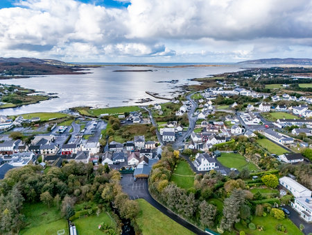 Dungloe, County Donegal, Ireland - October 21 2023 : Dungloe is a lovely town in Irelandのeditorial素材